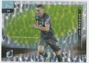 2021 Topps MLS Jan Gregus Major League Soccer Icy White Foil Minnesota - Bild 1 von 2