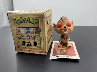 Cryptkins Series 2 Vinyl Figure Cryptozoic 2019 Werewolf  - Image 1 of 4