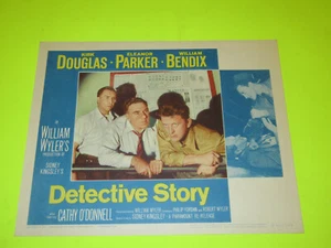 VINTAGE KIRK DOUGLAS DETECTIVE STORY 11 X 14 LOBBYKARTE FILMPLAKAT  - Bild 1 von 2