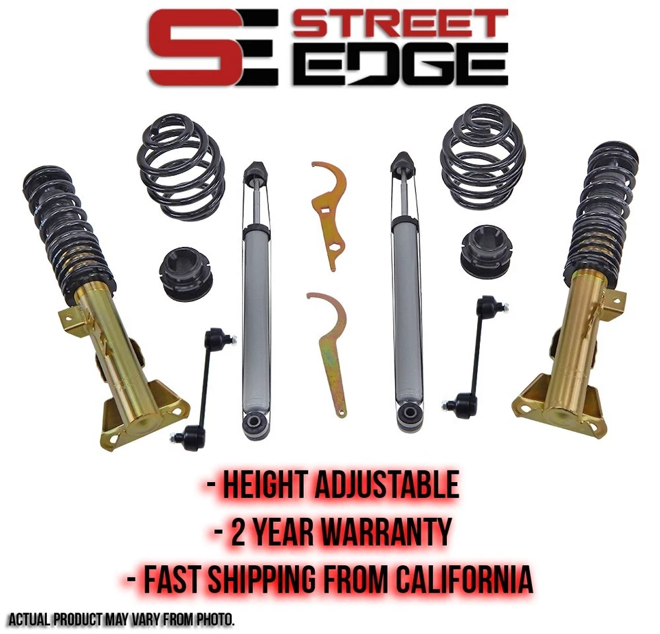 Kit Coilover Street Edge 6/92-98 BMW E36 318i/318is/323i/325is/328is Coilovers Foto 1 de 2