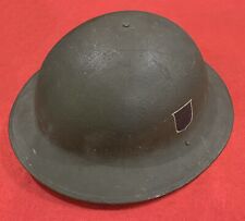 Superb Original U.S. WW1 Painted 2nd Pattern Brodie Helmet-Signal Corps