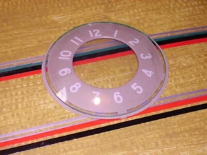 1940 Packard Clock Dashboard Glass Pc. - Picture 1 of 2
