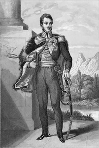 PREMIER EMPIRE - LE MARÉCHAL PRINCE PONIATOWSKI - Gravure 19e siècle - Imagen 1 de 2