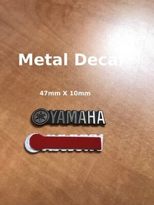 Yamaha Metal Decal Sticker Badge Logo One Decal Included Yam4-1 - Picture 1 of 1