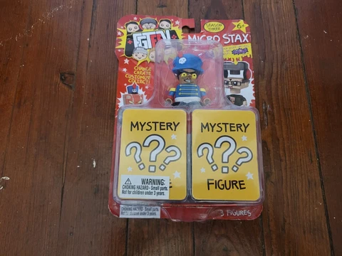 New FGTeeV Micro Stax 3 Pack, LT. Lamb Chop plus 2 MYSTERY FIGURES Bonkers Toys Cover