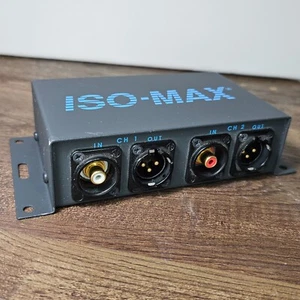 Jensen ISO-MAX Stereo Audio Line Output Isolator Transformer DM2-2RX - Afbeelding 1 van 5