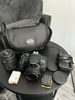 Canon EOS Rebel T5i w/ extra lens, 3 batteries, case, and charger