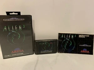 Alien 3 Sega Mega Drive (Genesis) CIB Estuche de Juego Manual Vendedor de EE. UU. EE. UU. - Imagen 1 de 5