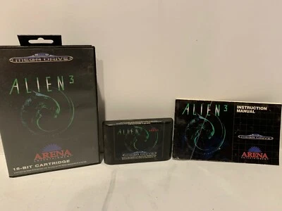 Alien 3 Sega Mega Drive (Genesis) CIB Game Case Manual  US USA Seller - Image 1 of 4
