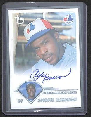 2003 Topps Retired Signatures Auto #TA-AD Andre Dawson - Image 1 of 2
