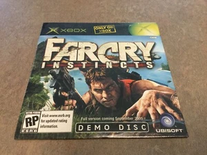 Farcry Instincts Xbox Demo Disc Not For Resale "RARE" Factory Sealed, Collectors - Picture 1 of 12