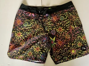 Quiksilver High line Board Shorts Hawaiian - Picture 1 of 5