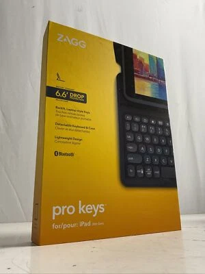 ZAGG-Pro Keys Wireless Keyboard & Case for Apple iPad 10.2" New (open Box)…11-75 - Image 1 of 2