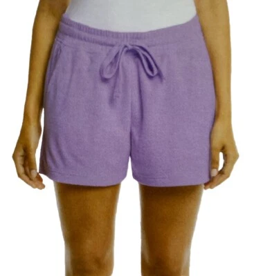 Pantalones cortos morados para mujer talla M cintura talla 32”-34” por impermeables vintage Foto 1 de 2