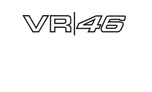 Stickers, autocollant, VR46 (4), Rossi valentino , Yamaha, 46