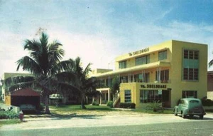 Postcard Florida Fort Lauderdale The Sheldrake Motel (Apt Hotel) 1952  - Picture 1 of 1