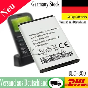Akku Batterij 800mAh für AK-C140 DBC-800A DBC-800B DBC-800D DBP-800B F100 - Zdjęcie 1 z 5