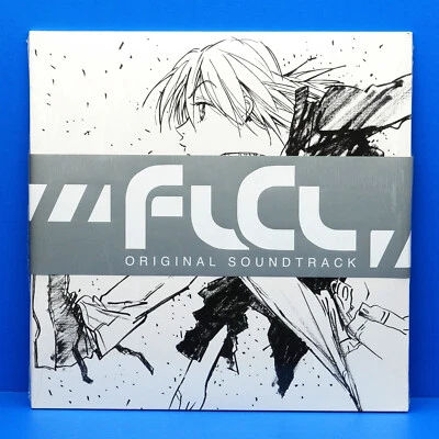 FLCL Vinyl Record Soundtrack Vol 1 The Pillows 2 x LP Black Anime Manga - Image 1 of 2