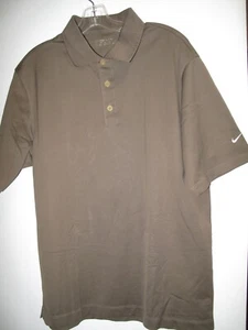 Polo de golf Nike Golf Dri-Fit Stay Cool 100 % algodón. Negro. Talla grande - Imagen 1 de 3