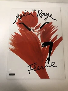 Moulin Rouge Feerin Paris Souvenir Brochure Dec 1999 English - Picture 1 of 5