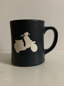 Starbucks 2011 Scooter/Vespa/Moped Bone China Charcoal Green Kaffeebecher - Bild 1 von 8