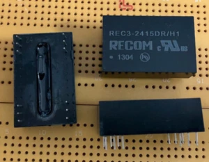 Convertidor DC/DC ±15V ±100mA 3W 24Vin 1000V aislado. Recom REC3-2415DR/H1 varias cantidades - Imagen 1 de 3