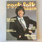 Mick Jagger Sade John Fogerty Morrisey Rock & Folk Music Magazine Nº 217 Mar 85