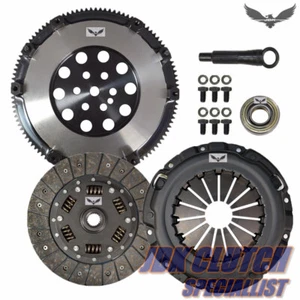 JD STAGE 1 *SMOOTH CLUTCH KIT & FLYWHEEL Fits1990-1992 ECLIPSE GST 2.0T 6BOLTS - Picture 1 of 5