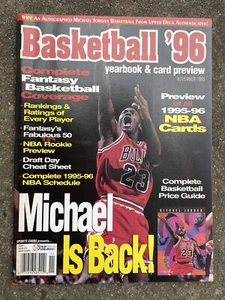 Sports Card Presents Basketball ‘96 Magazine Michael Jordan  - Picture 1 of 5