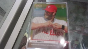 Tarjeta de contrato récord de Bryce Harper Philadelphia Phillies 2019 Topps Now primera - Imagen 1 de 1