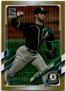 2021 Topps Series 2 Daulton Jefferies Rookie Gold Foil - Picture 1 of 2
