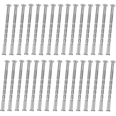 M3 Door Handle Fixing Screws and Sleeves, 30 Sets Door Handle Bolt Through Screw - Image 1 of 4