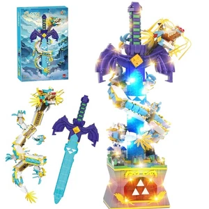 1433 Stck. Der Meister Drachenschwerter Bausteine Spielzeug (Mini Steine), ein einzigartiges S... - Bild 1 von 6