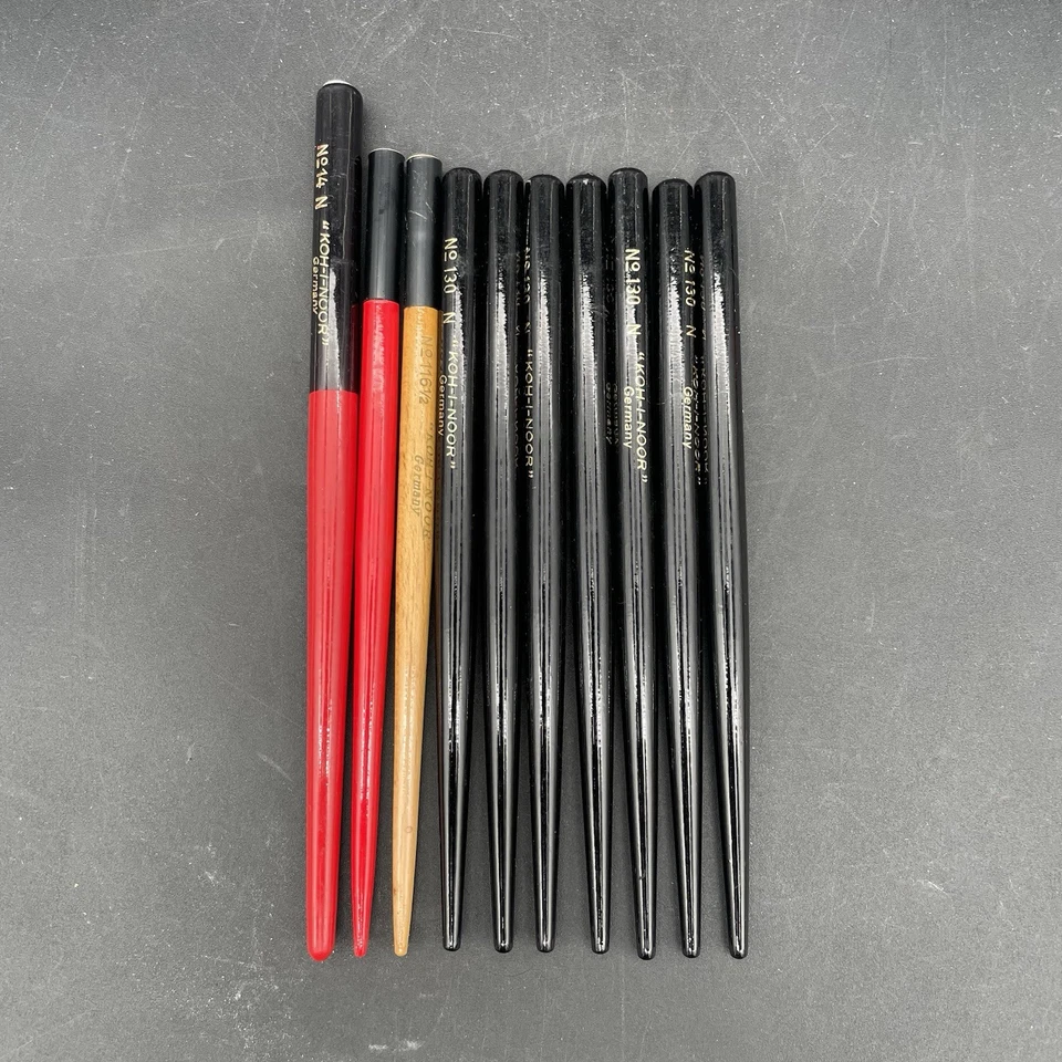 Koh-I-Noor Crow Quill Pen Holder No. 130N, 14N, 116.5 - 10 Handles - Image 1 of 2