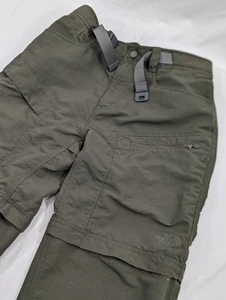 North Face 28 x 30 Small Lightweight OD Green Wandern Outdoor Convertible Hose - Bild 1 von 11