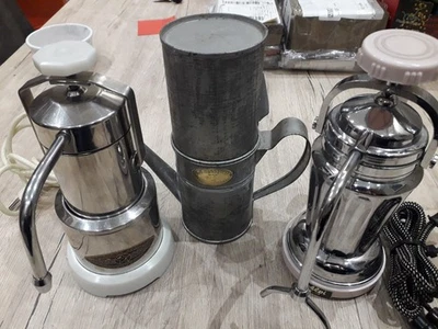 Tre Macchinette Del Caffè Vintage - Immagine 1 di 4