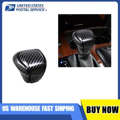 For 2016-2020 Lexus LX LX570 Gear Shift Knob Cover ABS Sticker Carbon Black - Image 1 of 4
