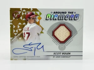 2023 Topps Pristine Baseball Scott Rolen ADR-SR Around The Diamond Auto Gold /50 - Picture 1 of 3