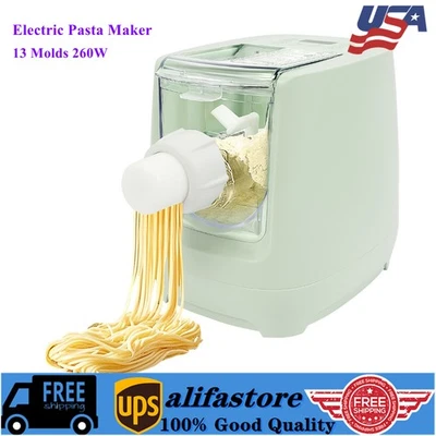 Электрическая автоматическая машина для изготовления макарон лапши с 13* формами 260 Вт 110 В - Изображение 1 из 4