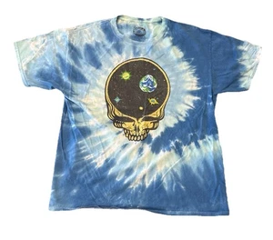 T-shirt GRATEFUL DEAD tie dye teschio spaziale taglia Med Jerry Garcia - Foto 1 di 7
