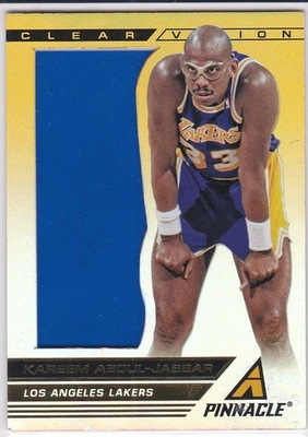 KAREEM ABDUL-JABBAR 2013 Panini Pinnacle Card CLEAR VISION $$ LOS ANGELES LAKERS - Image 1 of 2