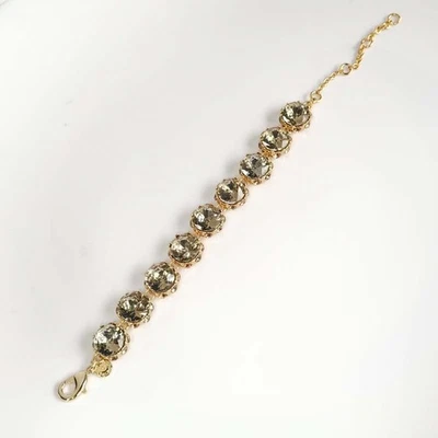 Pulsera Talbots 7.5" Burbujas de Cristal Elegante Mujer Fiesta Vacaciones Joyería Foto 1 de 4