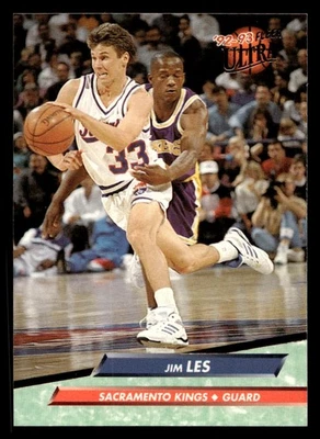 Jim Les 1992 Ultra #350 Sacramento Kings - Image 1 of 2