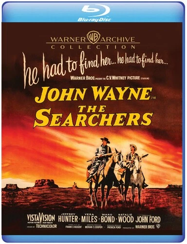 The Searchers [Used Very Good Blu-ray] Digital Theater System, Mono Sound - Image 1 of 1