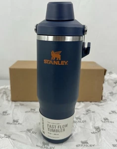 Stanley IceFlow 2.0 Fast Flow Tumbler with Handle 30 oz 890 ml Twilight NWT - Picture 1 of 7