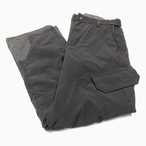 Gerry Ski Pants Mens Medium Black Adjustable Waist Large Pockets Snowboarding - Picture 1 of 11