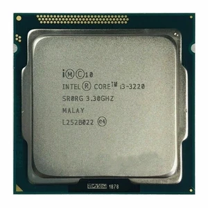 Intel Core i3-3220 3.3GHz Dual-Core 4Threads 3MB Cache 55W LGA1155 CPU Processor - Picture 1 of 4
