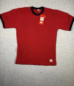 Vintage Y2K Levis Red Tab Jeans Knit T Shirt Medium Deadstock NOS - Picture 1 of 10