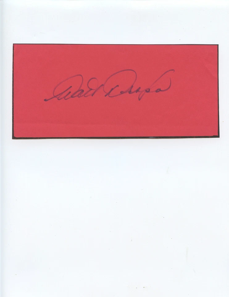 1950 NOVATO DEL AÑO PÁGINA FIRMADA POR WALT DROPO (MEDIAS ROJAS, ROJOS, TIGRES, OROPÉNDOLAS) Foto 1 de 1