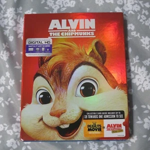 Alvin and the Chipmunks (Blu-ray & DVD) Digital Code Expired comes with Slip Cov - Picture 1 of 1